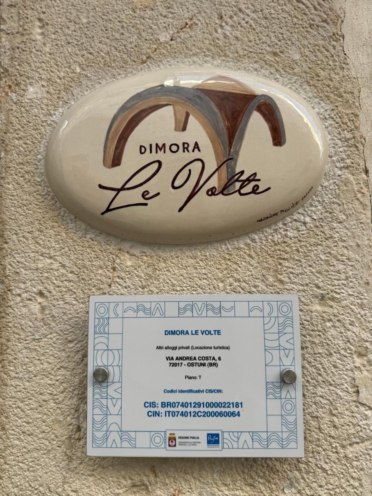 Willa Dimora Le Volte Ostuni Zewnętrze zdjęcie